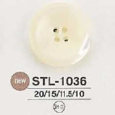 STL1036 高瀨貝製 表面四孔鈕扣