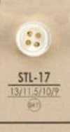 STL17 天然材質加厚4貝殼貝殼鈕扣