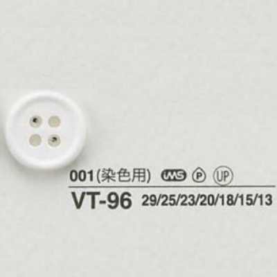 VT96 聚酯纖維樹脂製 四孔鈕扣