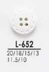 L652 襯衫和馬球衫等輕便服裝的染色鈕扣