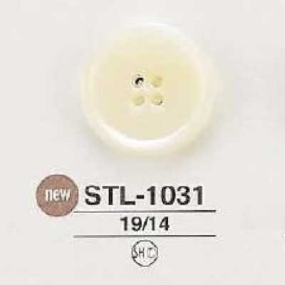 STL1031 高瀨貝殼製 表面四孔鈕扣