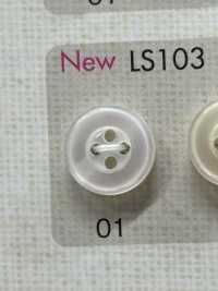 LS103 4孔塑膠紐扣[鈕扣] 大阪鈕扣（DAIYA BUTTON） 更多照片