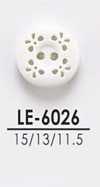 LE6026 適用於襯衫到大衣的可染色鈕扣