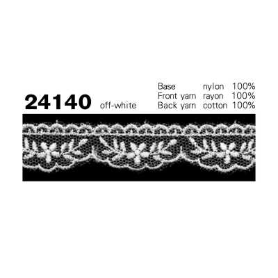 24140 窄幅網紗蕾絲