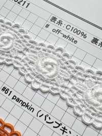 25211 窄幅化學蕾絲 協和蕾絲 更多照片