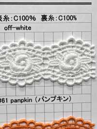 25211 窄幅化學蕾絲 協和蕾絲 更多照片