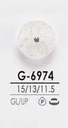 G6974 用於染色，粉紅色捲曲狀水晶石鈕扣
