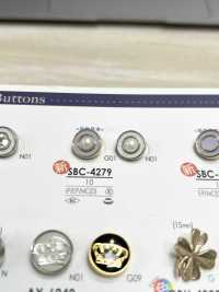 SBC4279 染色用金屬鈕扣 愛麗絲鈕扣 更多照片