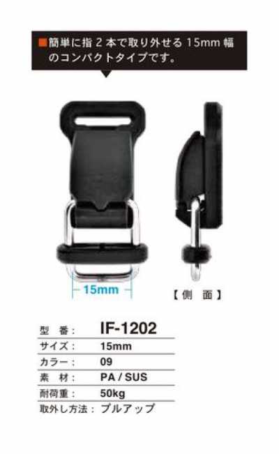 IF1202 緊湊型上拉式扣件