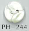 PH244 2孔花形貝殼鈕扣