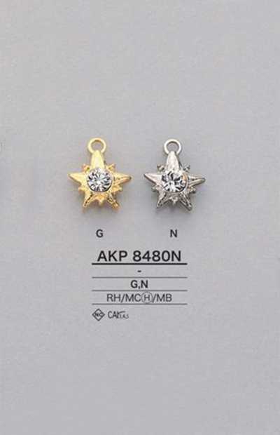 AKP8480N 水鑽星形拉鍊拉頭（引手）