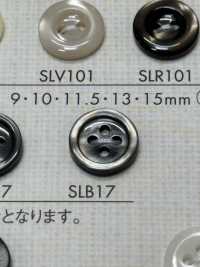 SLB17 DAIYA BUTTONS紐扣聚酯纖維仿貝殼[鈕扣] 大阪鈕扣（DAIYA BUTTON） 更多照片