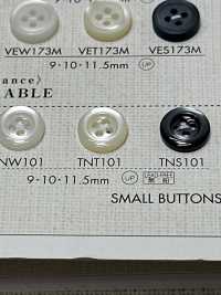 TNS101 DAIYA BUTTONS 耐熱仿貝殼聚酯纖維紐扣[鈕扣] 大阪鈕扣（DAIYA BUTTON） 更多照片