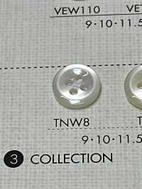 TNW8 DAIYA BUTTONS 耐熱仿貝殼聚酯纖維紐扣[鈕扣] 大阪鈕扣（DAIYA BUTTON） 更多照片