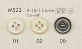 MS23 DAIYA BUTTONS 仿貝殼聚酯纖維鈕扣