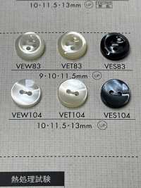 VEW104 DAIYA BUTTONS紐扣聚酯纖維仿貝殼[鈕扣] 大阪鈕扣（DAIYA BUTTON） 更多照片