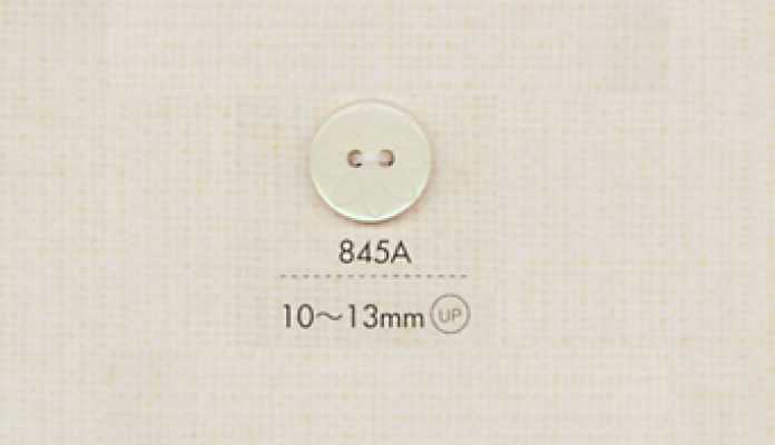 845A DAIYA BUTTONS 平型兩孔聚酯纖維鈕扣（花紋）