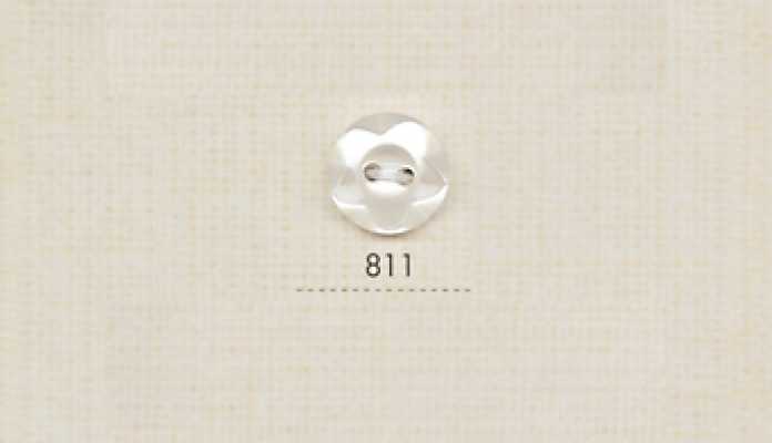 811 DAIYA BUTTONS 兩孔仿貝殼聚酯纖維鈕扣（立體花）