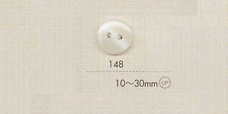 148 DAIYA BUTTONS 兩孔仿水牛紋聚酯纖維鈕扣