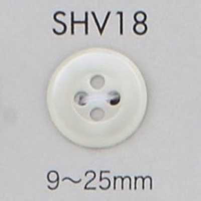 SHV18 四孔貝殼鈕扣