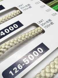 126-4000 DCI聚酯纖維江戶繩子（圓形線）約 5 毫米[緞帶、帶、繩子] DARIN 更多照片