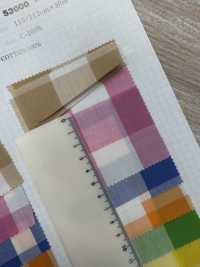 53000 40線格子佈/條紋色織[布料] VANCET 更多照片