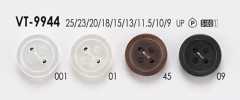VT-9944 簡約仿貝殼式4孔聚酯纖維鈕扣