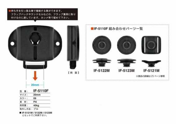 IF-5110F 20MM 按扣拉片