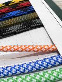 KNP-01R(M) 鹿子單珠地圖案串4MM[緞帶、帶、繩子] Cordon 更多照片