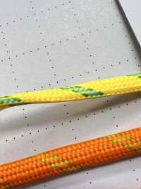 QR-400G 聚酯纖維4片式花紋繩子4MM[緞帶、帶、繩子] Cordon 更多照片