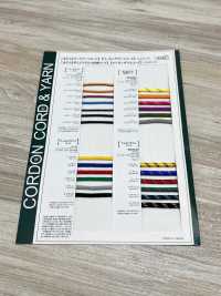 QR-400G 聚酯纖維4片式花紋繩子4MM[緞帶、帶、繩子] Cordon 更多照片