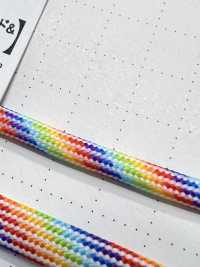 RBW-01R(S) 彩虹繩子4MM[緞帶、帶、繩子] Cordon 更多照片