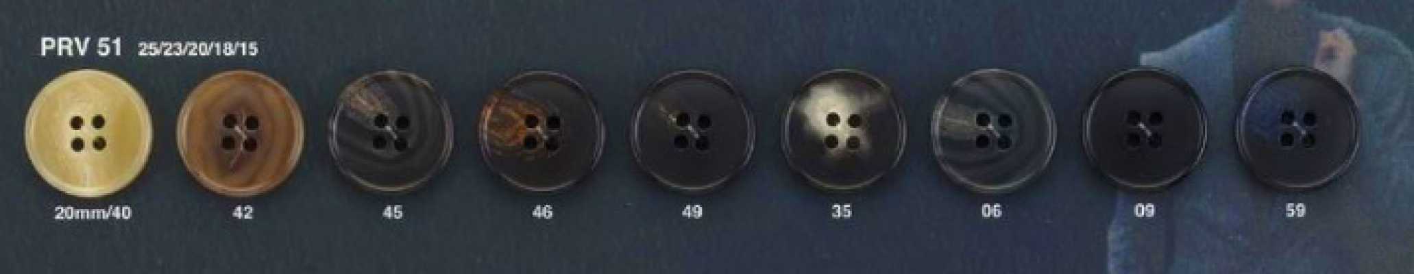 PRV51 永續 水牛紋 四孔鈕扣