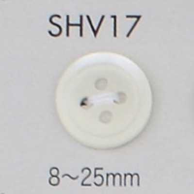 SHV17 四孔帶邊貝殼鈕扣