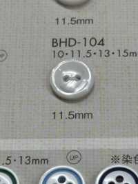 BHD104 DAIYA BUTTONS 防震兩孔RIVER SHELL 風格聚酯纖維紐扣[鈕扣] 大阪鈕扣（DAIYA BUTTON） 更多照片