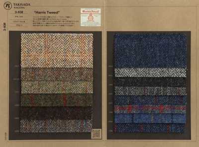 3-KM HARRIS Harris Tweed 格紋 人字紋 燕麥色