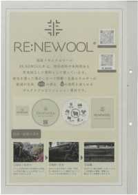 1022172 RE:NEWOOL® JAPAN Stretch羊絨手紡線系列[面料] 瀧定名古屋 更多照片