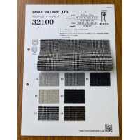 32100-10 可水洗粗花呢雙向 格倫格紋[布料] SASAKI SELLM 更多照片