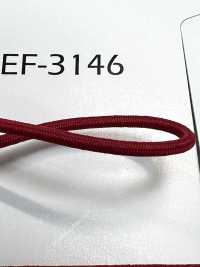 REF-3146 再生聚酯纖維彈力繩子（柔軟型）[緞帶/絲帶帶繩子] 新道良質(SIC) 更多照片