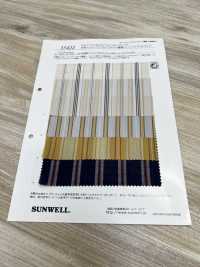 35422 色織棉/天絲（TM）萊賽爾纖維精紡細布多條紋[面料] SUNWELL 更多照片