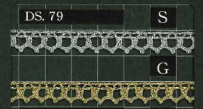 DS79 金銀絲蕾絲 8mm