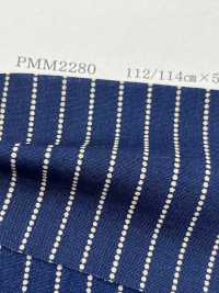 PMM2280-dotstripe 布雷布放電打印點條紋[面料] 吉和紡織 更多照片