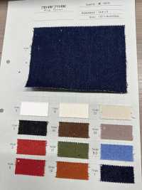 7014W 豐富的色彩變化 彩色丹寧布水洗處理 14 盎司。[面料] 吉和紡織 更多照片