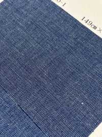22280-1 靛藍針格紋[面料] 吉和紡織 更多照片