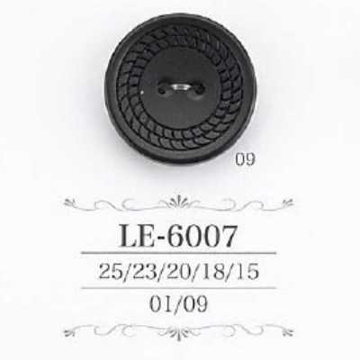 LE6007 酪蛋白樹脂製正面兩孔鈕扣
