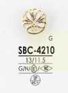 SBC4210 環氧樹脂/高金屬半圓紐扣