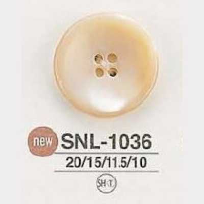 SNL1036 高瀨貝殼製 表面四孔鈕扣