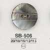 SB506 黑蝶貝製 表面兩孔鈕扣