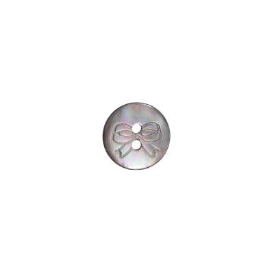 SB1002 黑蝶貝製正面兩孔鈕扣
