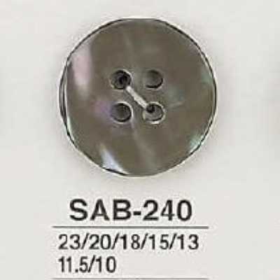 SAB240 貝殼製四孔鈕扣